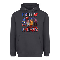 Smoke Chillin' with my gnomies 4th of July Heavyweight Hoodie - CowGirlArtShop