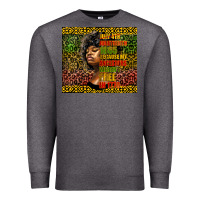Charcoal Heather juneteenth celebrate Premium Sweatshirt - HRA Design Shop