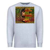 Heather Grey juneteenth celebrate Premium Sweatshirt - HRA Design Shop