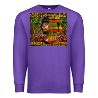 Purple juneteenth celebrate Premium Sweatshirt - HRA Design Shop