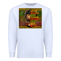 White juneteenth celebrate Premium Sweatshirt - HRA Design Shop