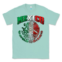 Seafoam mexico coat of arms Classic Tee - Zillion Design Studio