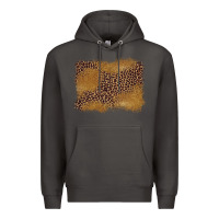 Smoke leopard background Premium Hoodie - BarkalooDesign