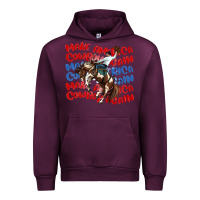Mauve Wine make america cowboy again Urban Hoodie - MaliasSmallBusiness