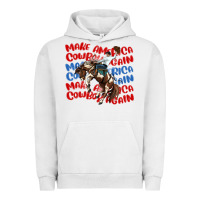 Pigment Lunar Rock make america cowboy again Urban Hoodie - MaliasSmallBusiness