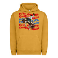 Pigment Peanut Butter make america cowboy again Urban Hoodie - MaliasSmallBusiness