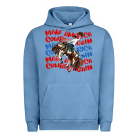 Pigment Pebble Blue make america cowboy again Urban Hoodie - MaliasSmallBusiness