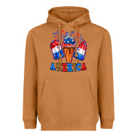 Meerkat 4th of July America ice creams Heavyweight Hoodie - Neo Western