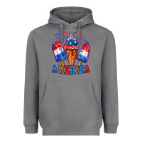 Storm 4th of July America ice creams Heavyweight Hoodie - Neo Western