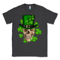 Smoke st. patrick's day skull Classic Tee - RanaPortraitStore
