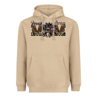 Mushroom proud army mom Heavyweight Hoodie - SublimationCraftShop