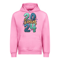 Fuchsia Pink senior 2024 Urban Hoodie - MaliasSmallBusiness