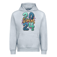 Heather Grey senior 2024 Urban Hoodie - MaliasSmallBusiness