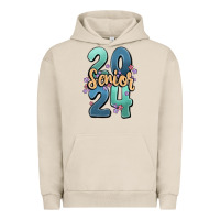 Pigment French Oak senior 2024 Urban Hoodie - MaliasSmallBusiness