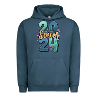 Pigment Midnight Navy senior 2024 Urban Hoodie - MaliasSmallBusiness