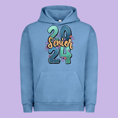 Senior 2024 Urban Hoodie Designed By Maliassmallbusiness
