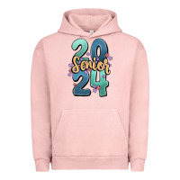 Pigment Salmon senior 2024 Urban Hoodie - MaliasSmallBusiness