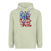 Matcha Love 4th of July with gnomes 4th of july Heavyweight Hoodie - CowGirlArtShop