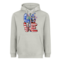 Moon Dust Love 4th of July with gnomes 4th of july Heavyweight Hoodie - CowGirlArtShop