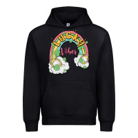 Black lucky vibes Urban Hoodie - MaliasSmallBusiness