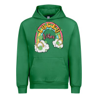 Emerald lucky vibes Urban Hoodie - MaliasSmallBusiness