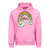 Fuchsia Pink lucky vibes Urban Hoodie - MaliasSmallBusiness