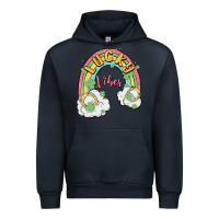Navy lucky vibes Urban Hoodie - MaliasSmallBusiness
