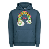 Pigment Midnight Navy lucky vibes Urban Hoodie - MaliasSmallBusiness