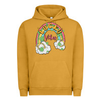 Pigment Peanut Butter lucky vibes Urban Hoodie - MaliasSmallBusiness