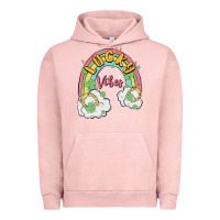 Pigment Salmon lucky vibes Urban Hoodie - MaliasSmallBusiness