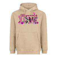 Mushroom all you need is love valentine's day Heavyweight Hoodie - FaDigitalArtStudio
