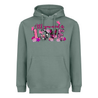 Sage all you need is love valentine's day Heavyweight Hoodie - FaDigitalArtStudio