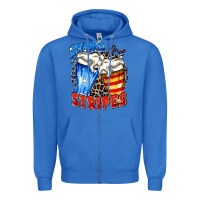 True Royal stars and stripes beer Zipper Hoodie - Zillion Design Studio