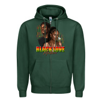 Sports Green afro black love matters Zipper Hoodie - texasbilliewilder