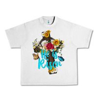 Lunar Rock he is rısen with cross and butterfly Urban Heavy Tee - Artiststas
