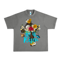 Tornado he is rısen with cross and butterfly Urban Heavy Tee - Artiststas