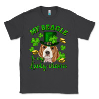 Smoke st.patrick's day my beagle is my lucky charm Classic Tee - RanaPortraitStore