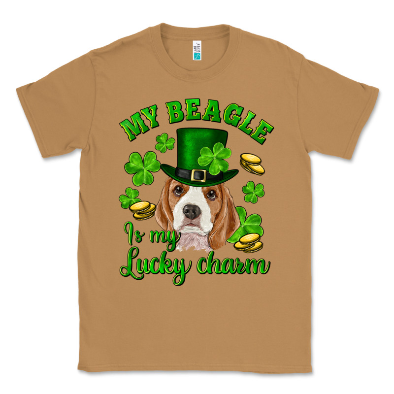 St.patrick's Day My Beagle Is My Lucky Charm Classic Tee by RanaPortraitStore | Teevron