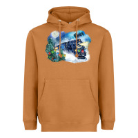 Meerkat polar express winter Heavyweight Hoodie - FaDigitalArtStudio
