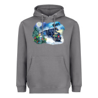 Storm polar express winter Heavyweight Hoodie - FaDigitalArtStudio