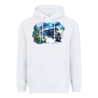 White polar express winter Heavyweight Hoodie - FaDigitalArtStudio