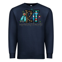 Navy rt respiraory therapist Premium Sweatshirt - CowhideDigitalArt