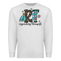 Oatmeal Heather rt respiraory therapist Premium Sweatshirt - CowhideDigitalArt