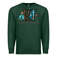 Sports Green rt respiraory therapist Premium Sweatshirt - CowhideDigitalArt