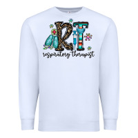 White rt respiraory therapist Premium Sweatshirt - CowhideDigitalArt