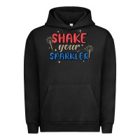 Pigment Black 4th of july america shake your sparkler Urban Hoodie - MaliasSmallBusiness