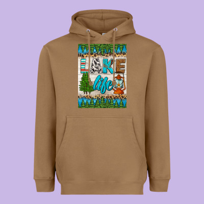Lake Life Air Freshener Heavyweight Hoodie Designed By Hra Design Shop