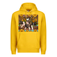 Lemon Western Cute Hampshire Pigs Premium Hoodie - LillyAllenDesigns