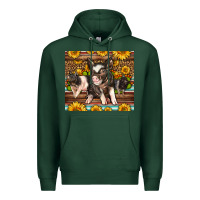 Sports Green Western Cute Hampshire Pigs Premium Hoodie - LillyAllenDesigns