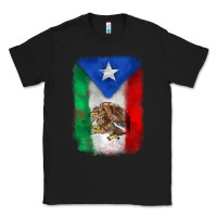 Black mexico and puerto rico flag Classic Tee - Zillion Design Studio